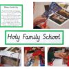 Holy Family School - pupils' collages of WGC